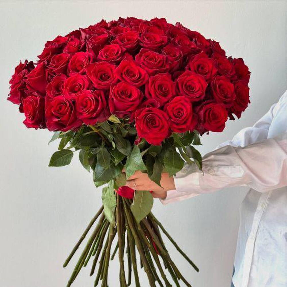 Red O'Hara Mono Bouquet — 101 Roses